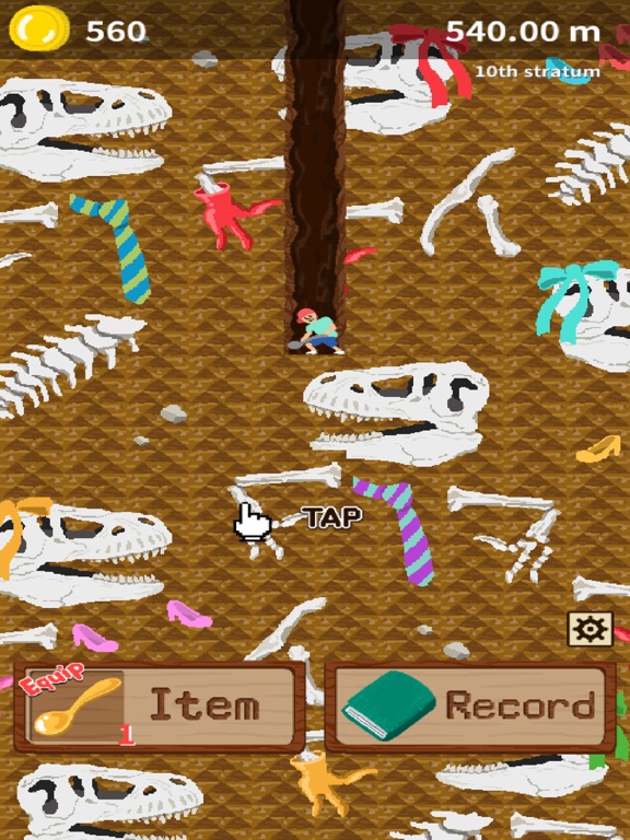 Dig the Earth iPad screenshot