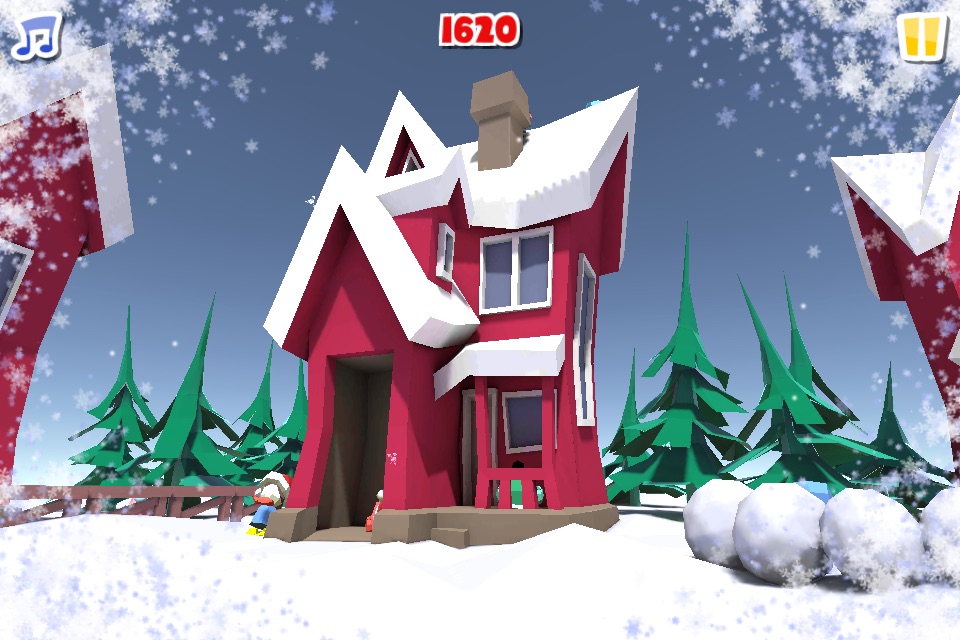 Snowball Fight: Winter Game screenshot 2