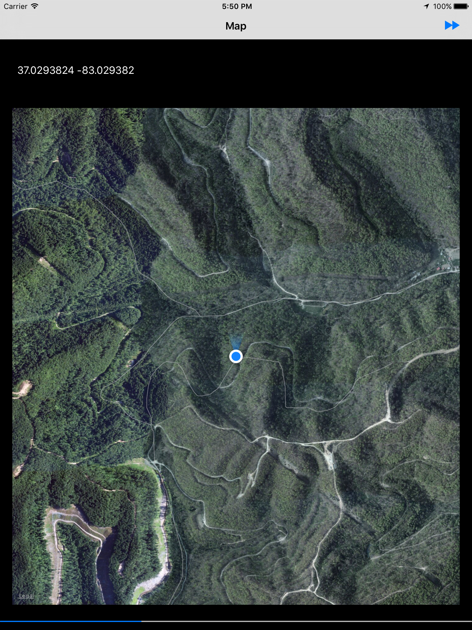 Coordinate Tracker screenshot 3