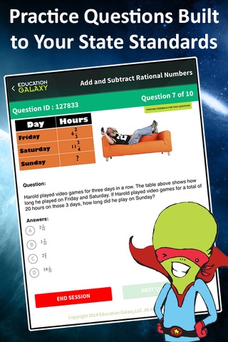 Education Galaxy - 5th Grade Math - Learn Geometry, Fractions, Decimals, Multiplication, Division and More! screenshot 2