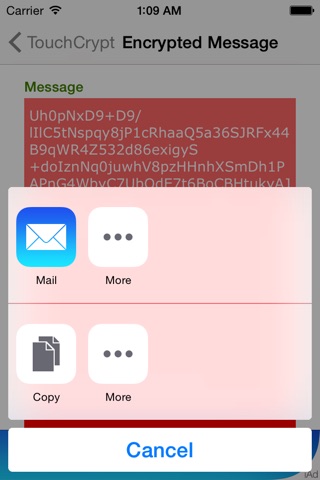 TouchCrypt screenshot 3