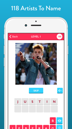 Guess The Music Artist - Free Quiz Game About Singers And Bands screenshot 4