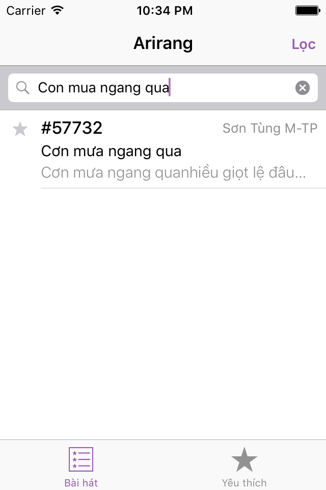 VietnamKaraoke - Danh sách bài hát Karaoke