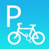 Bicycle and bike parking spot information sharing MAP icon