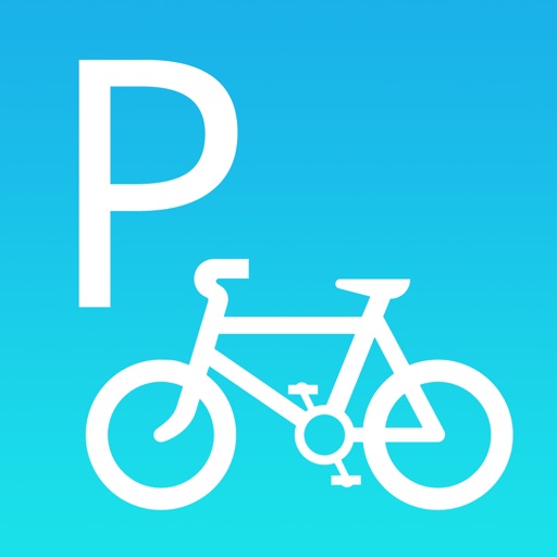 Bicycle and bike parking spot information sharing MAP icon