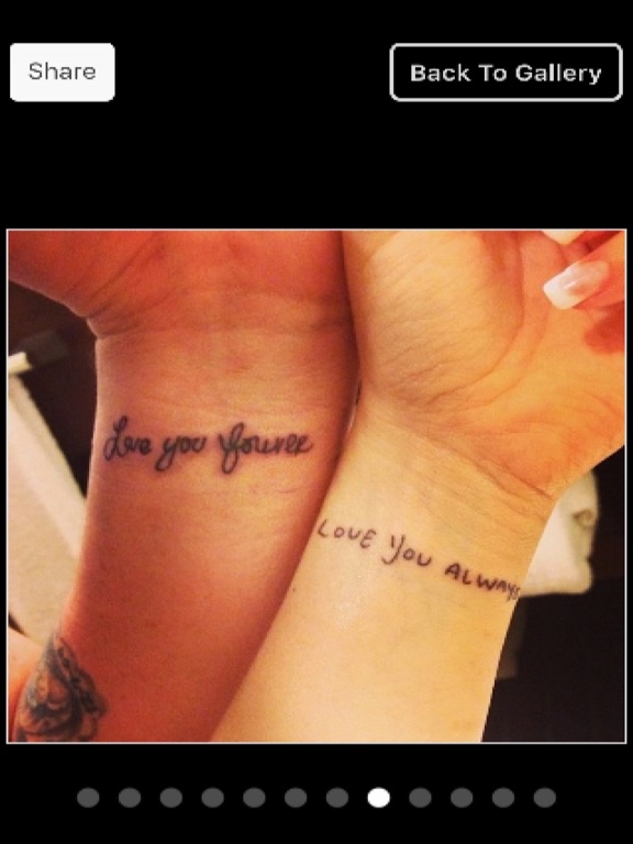 Screenshot #4 pour Best Couple Tattoos