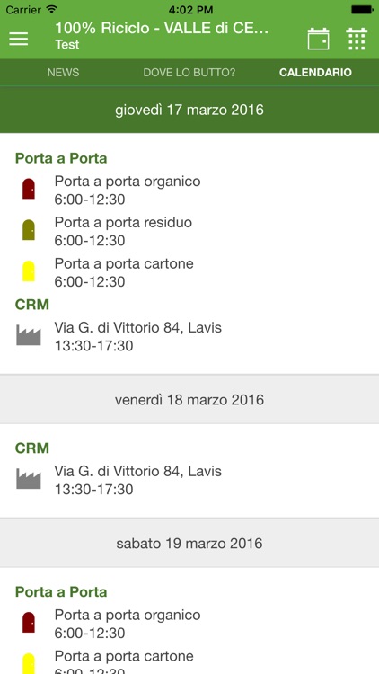 100% Riciclo - Valle di Cembra