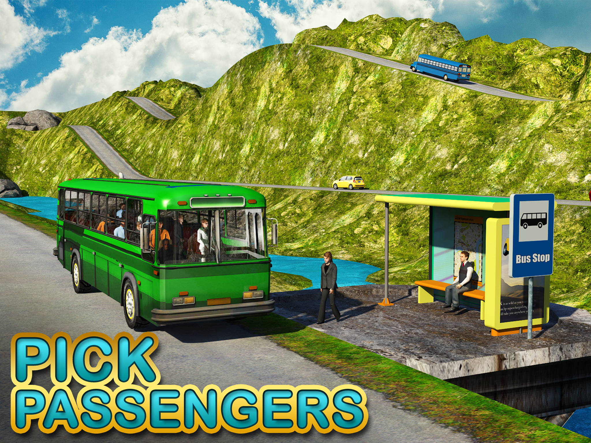 Bus Driver 3D : Hill Station screenshot 8