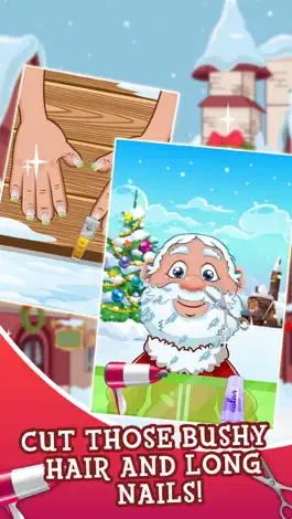 Game screenshot Santa's Makeover Hair Salon - pet christmas nail spa games! mod apk