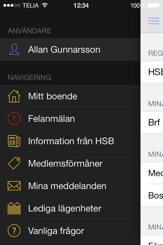 HSB Skåne screenshot 2