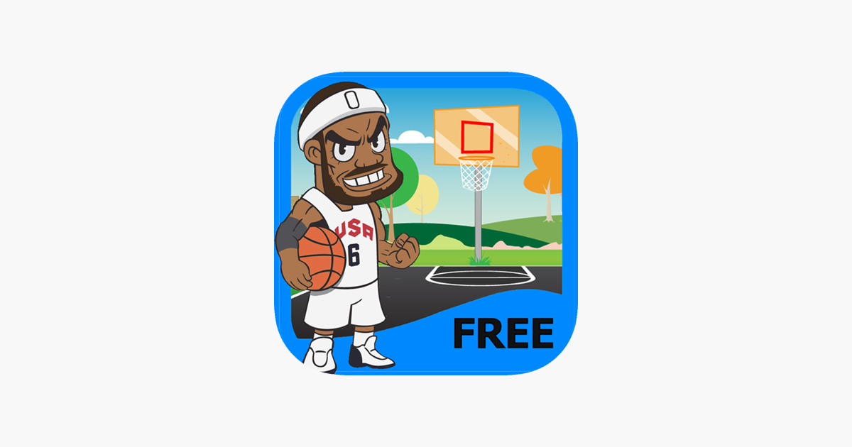 ‎Slam Dunk Basketball Basketball Tosses Arcade and Free Game on the