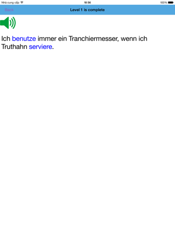 TyGonDE - German Listen Practice Free iPad screenshot