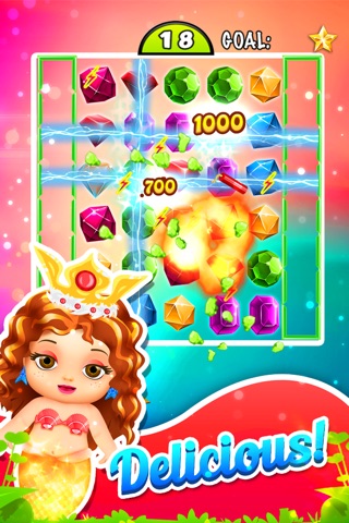 Jewel's Jam Match-3 - diamond game and kids digger's mania hd free screenshot 3