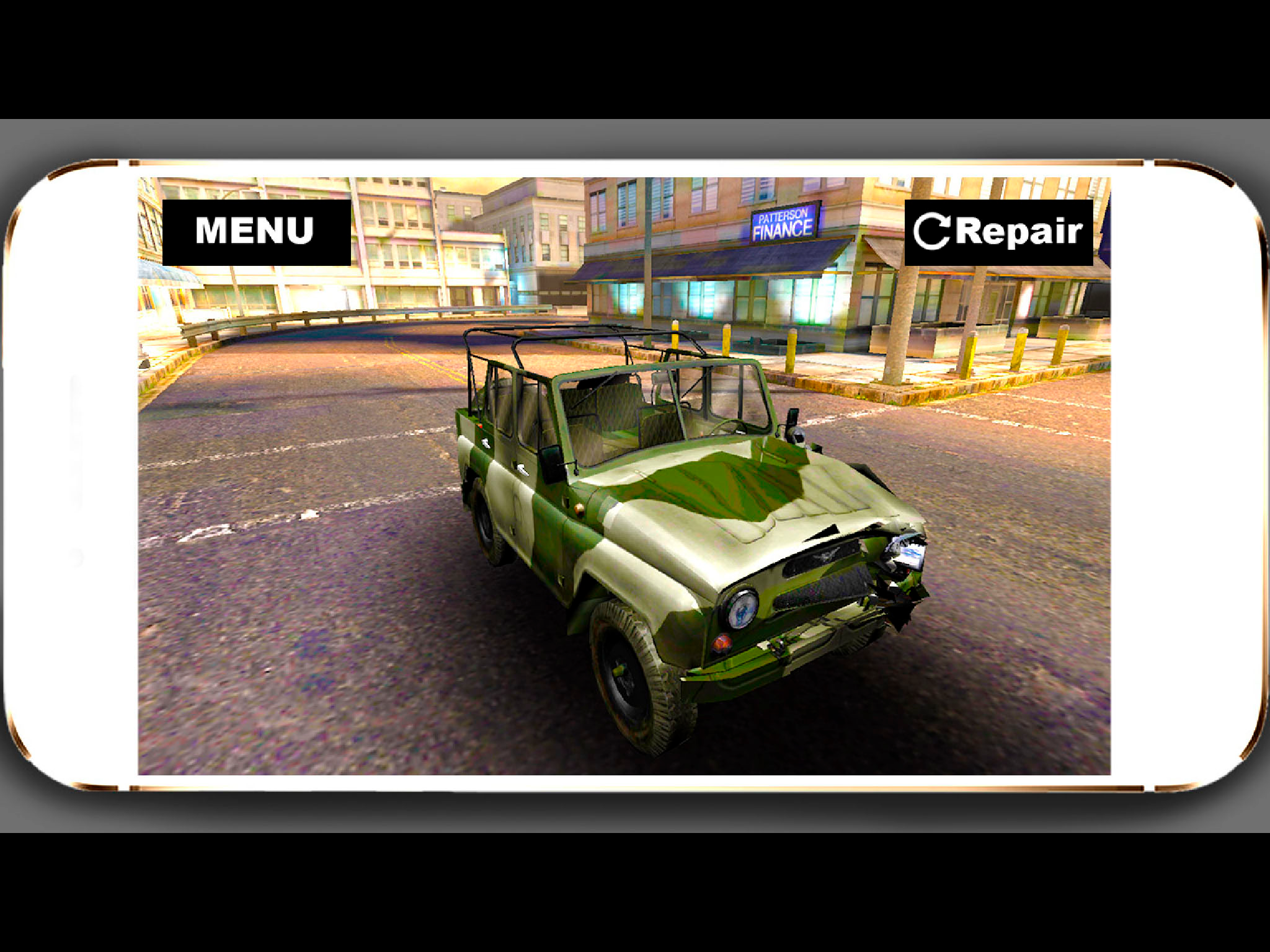 Simulator Crush UAZ Car