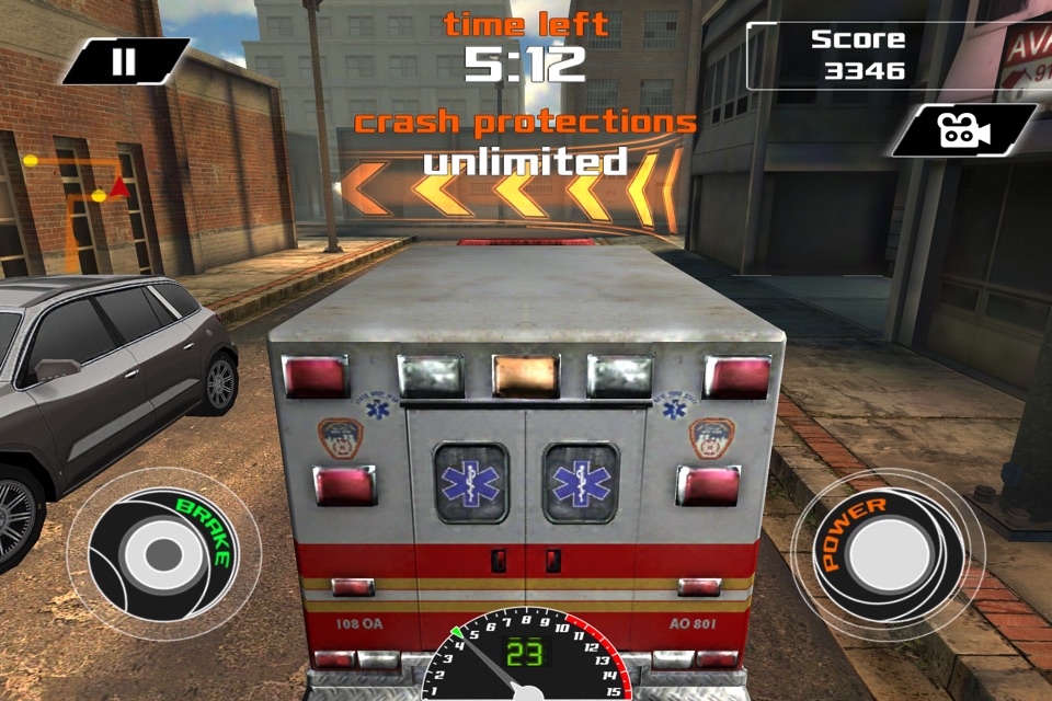 Ambulance City Rush - Emergency Car Racing Games screenshot 4