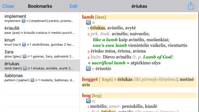 Anglonas - the English-Lithuanian dictionaryのおすすめ画像5