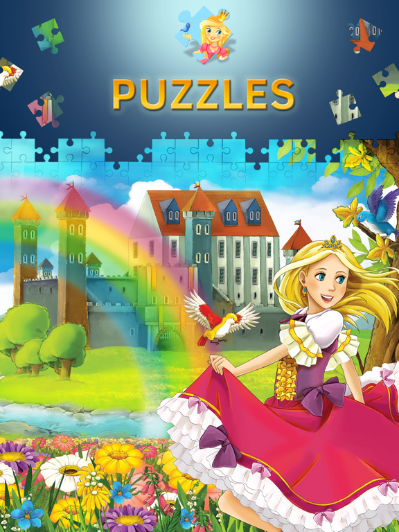Screenshot #4 pour Puzzles de princesse gratuit jeux de fille