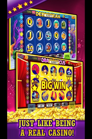 Slots Machines Las Vegas Casino Best Free Games Spin Easy WIN screenshot 3