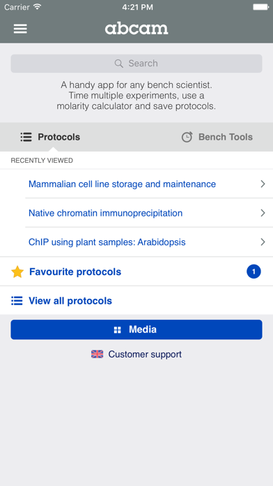 Screenshot #1 pour Abcam