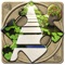 With a full slate of 10 scenes and 248 puzzles,  FlipPix JigSaw – Walk meanders through forests and over foot bridges, down wooden steps and over rustic trails