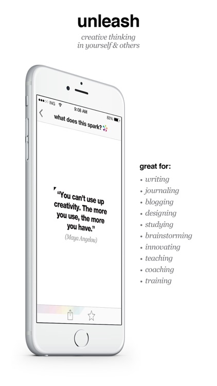 Brainsparker creativity & creative thinking cards screenshot-4