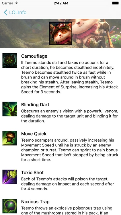 LOLInfo - Champion Info for League of Legends