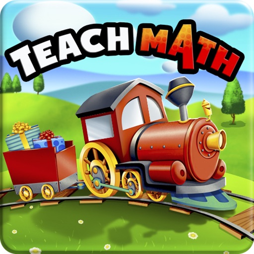 Kids Math Train Icon