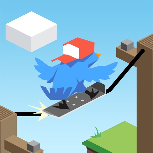 Bird Up: Apocalypse Skateboard Grind Adventure Game PRO icon