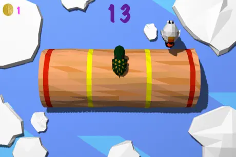 Froggy Log - Endless Arcade Log Rolling Simulator and Lumberjack