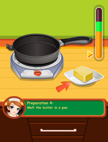 Tessa’s Schwarzwälder Kirschtorte – learn how to bake your Schwarzwälder Kirschtorte in this cooking game for kids iPad screenshot