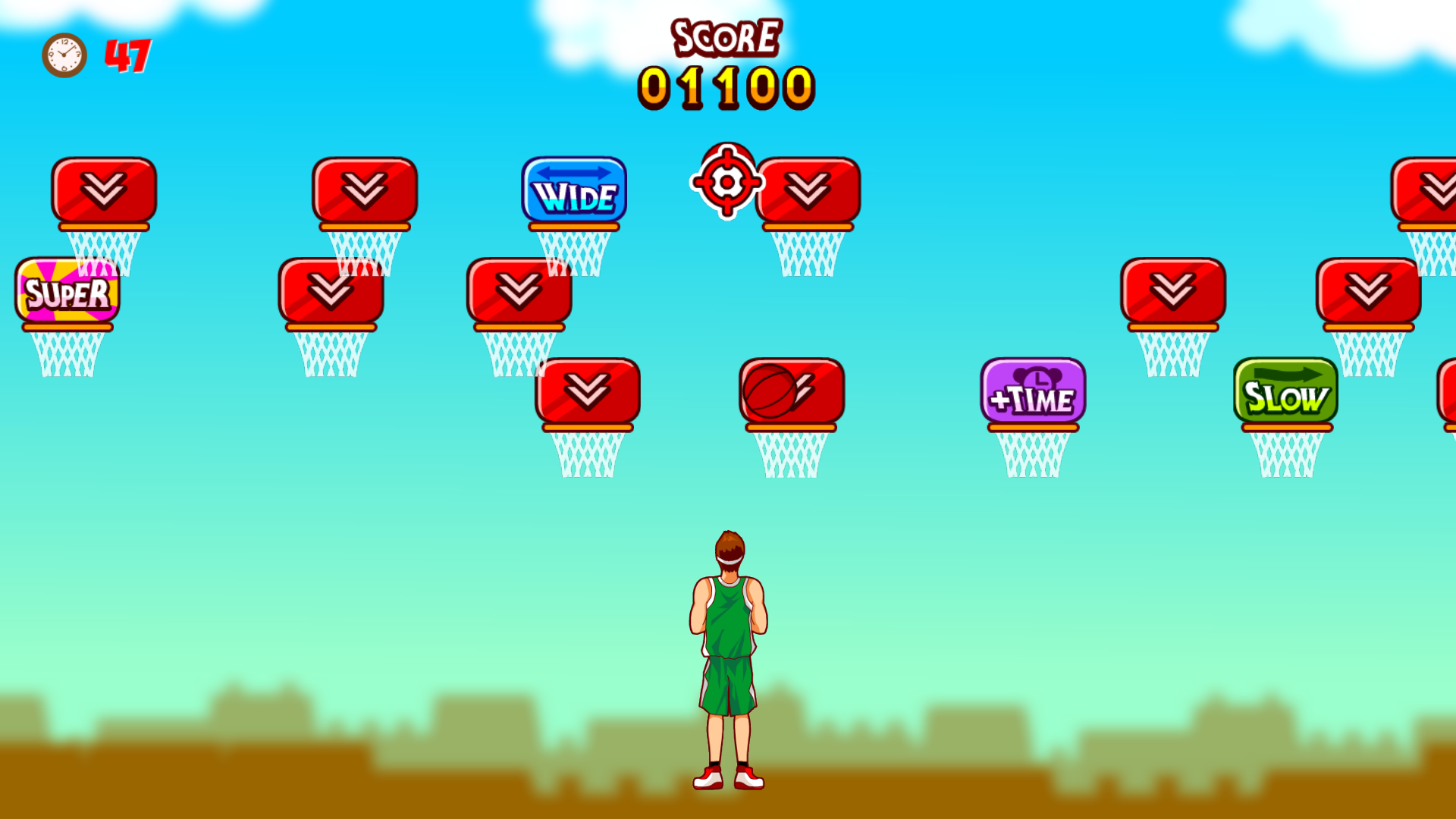 SUPER BASKETBALL SHOOT for TV screenshot 3