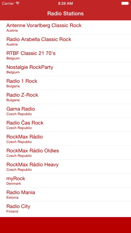 Radio Rock FM - Streaming and listen to live online rock n roll music charts from european station and channel