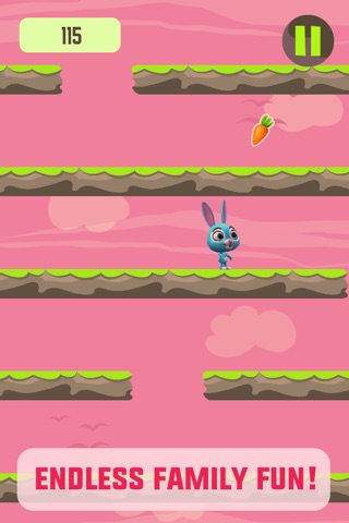 Speedy Bunny: Funny Rabbit Sky Climber screenshot 4