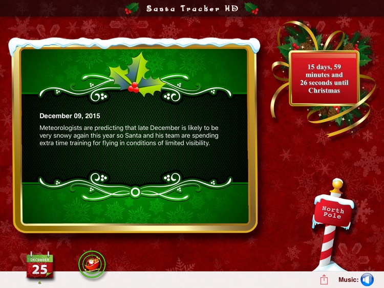 Santa Tracker HD (incl. A Countdown to Christmas)