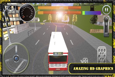 Speed Bus Driving Simulation - Drive the bus screenshot 4