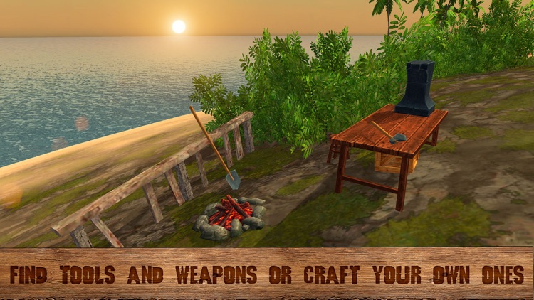 Pirate Island Survival Simulator 3D screenshot-3