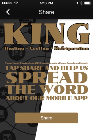 King Heating, Cooling & Refrigeration screenshot 2