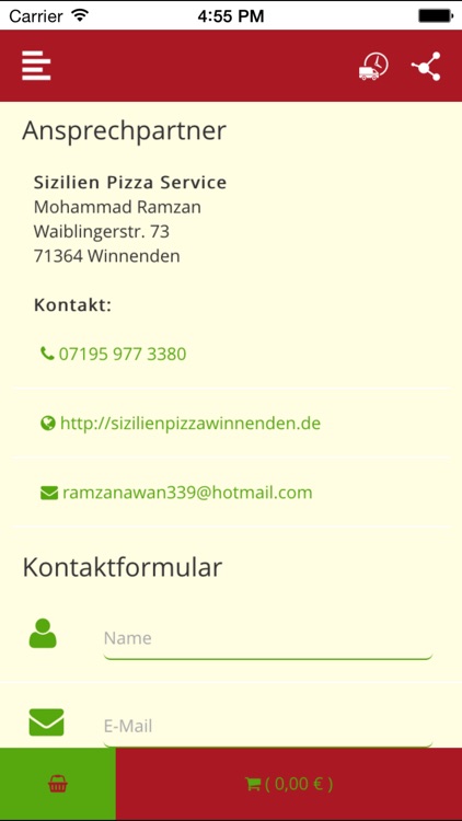 Sizilien Pizza Service