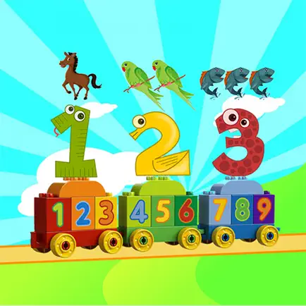 Toddler counting 123 - Touch the object To Start count for Preschool and kindergarten Cheats
