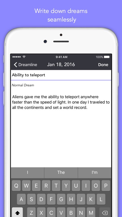 Dreamline - Your Personal Dream Journal