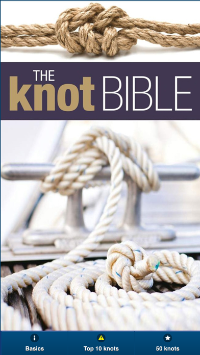 Screenshot #1 pour Knot Bible - the 50 best boating knots