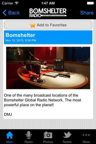 BOMSHELTER RADIO screenshot 3