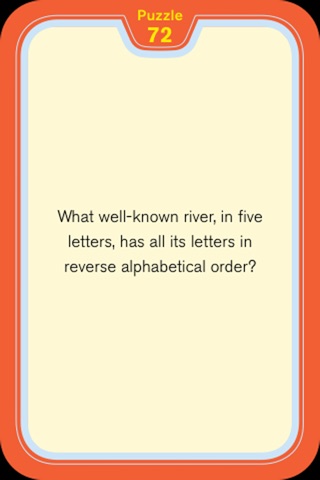 Puzzlemaster Deck - 75 Brain Twisters - Will Shortz screenshot 4