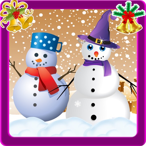 Frosty Winter Snowman Maker & Dress up Salon Free Christmas Games Icon