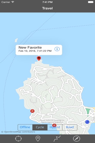 MYKONOS (GREECE) – GPS Travel Map Offline Navigator screenshot 4