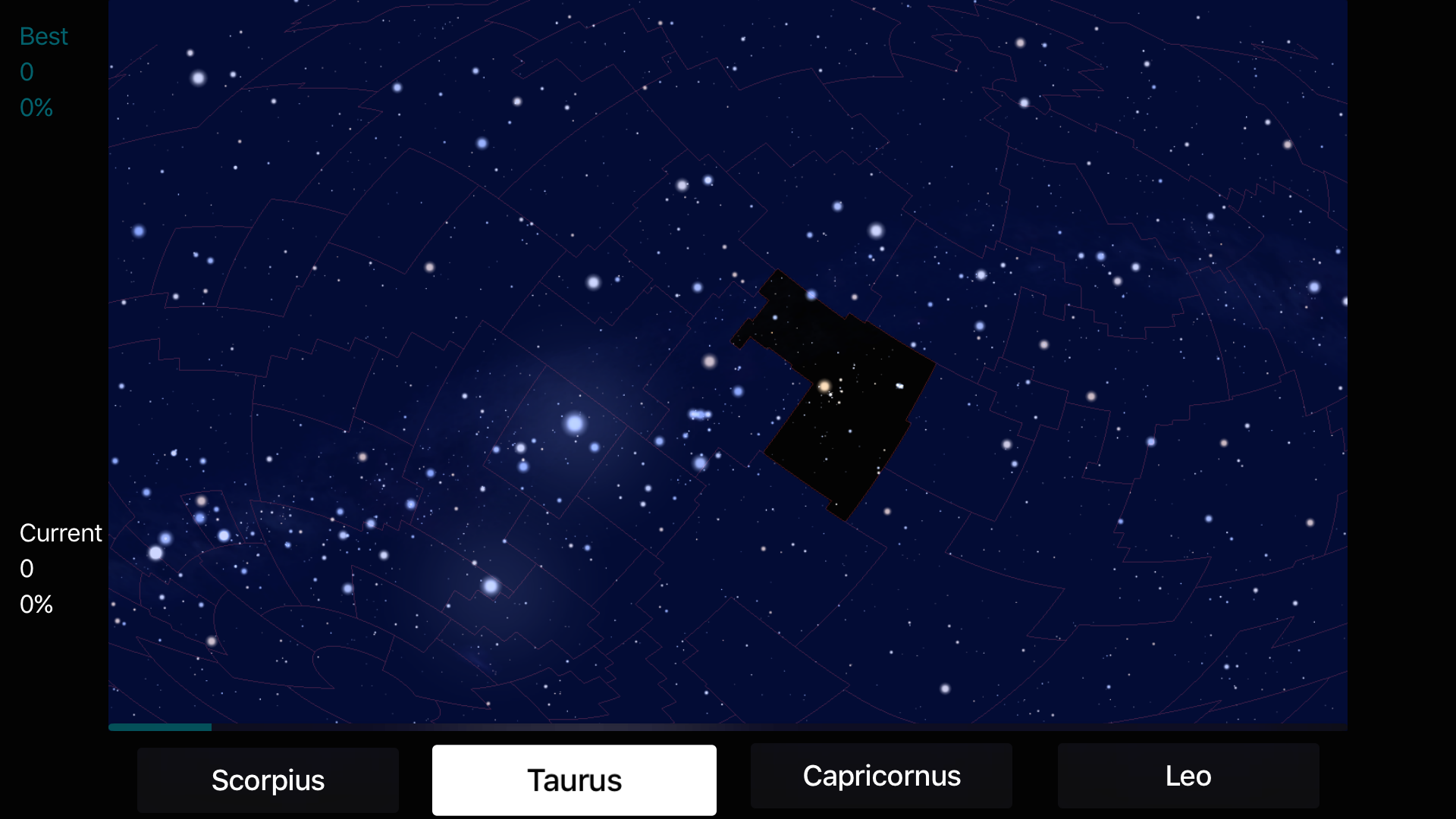 Constellations Quiz Game