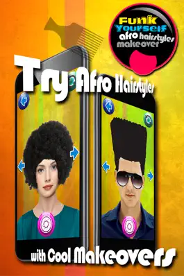 Game screenshot Funk Yourself –  Try Afro Hairstyles in Virtual Photo Booth for Cool Makeovers apk