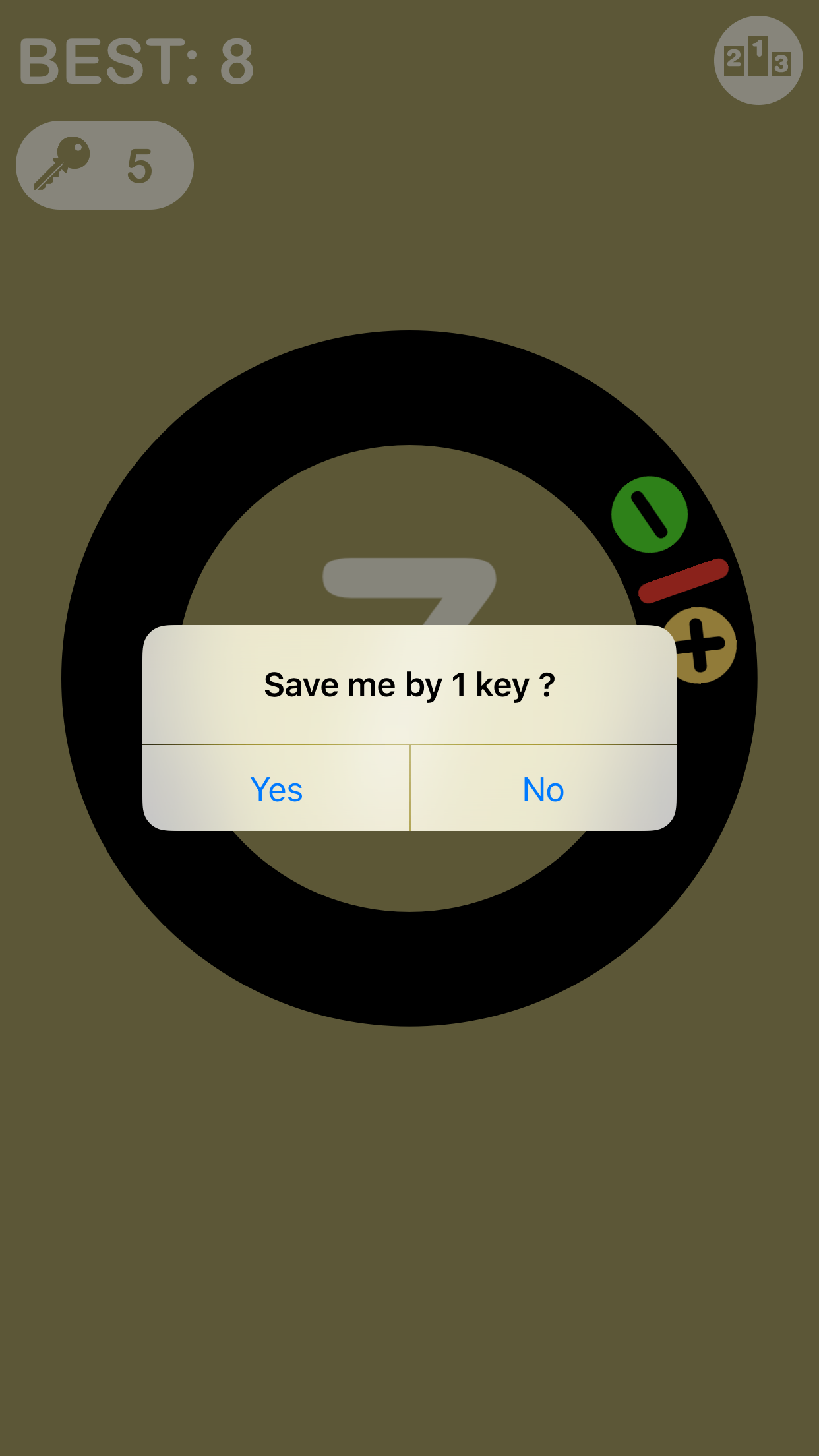 Smashy Lock - pop lock key by flinch circle spinny on round color road