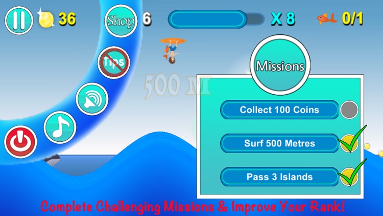 Space Surf : Shark Attack screenshot-3