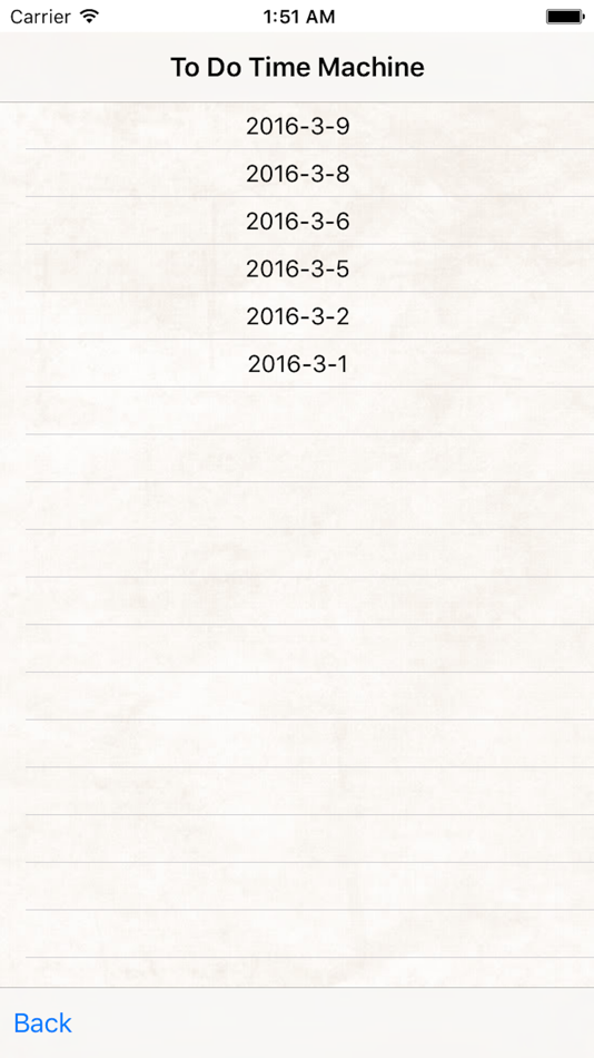 #2. To Do -Time Machine (TaskList) (iOS) 由: Naeun Zang